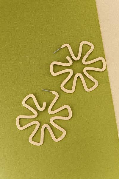 Spongebob Flower Hoops