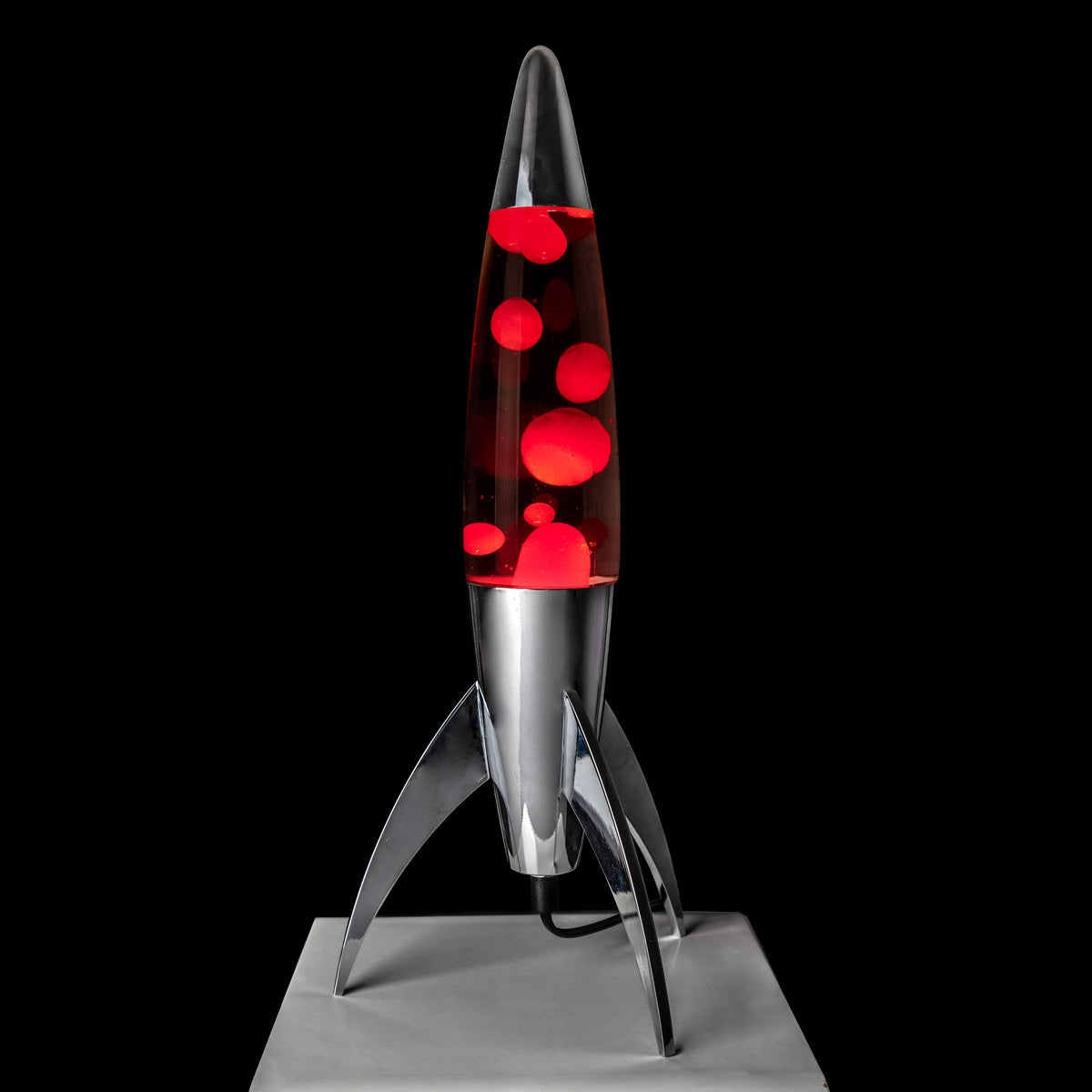 Red Rocket Lava Lamp