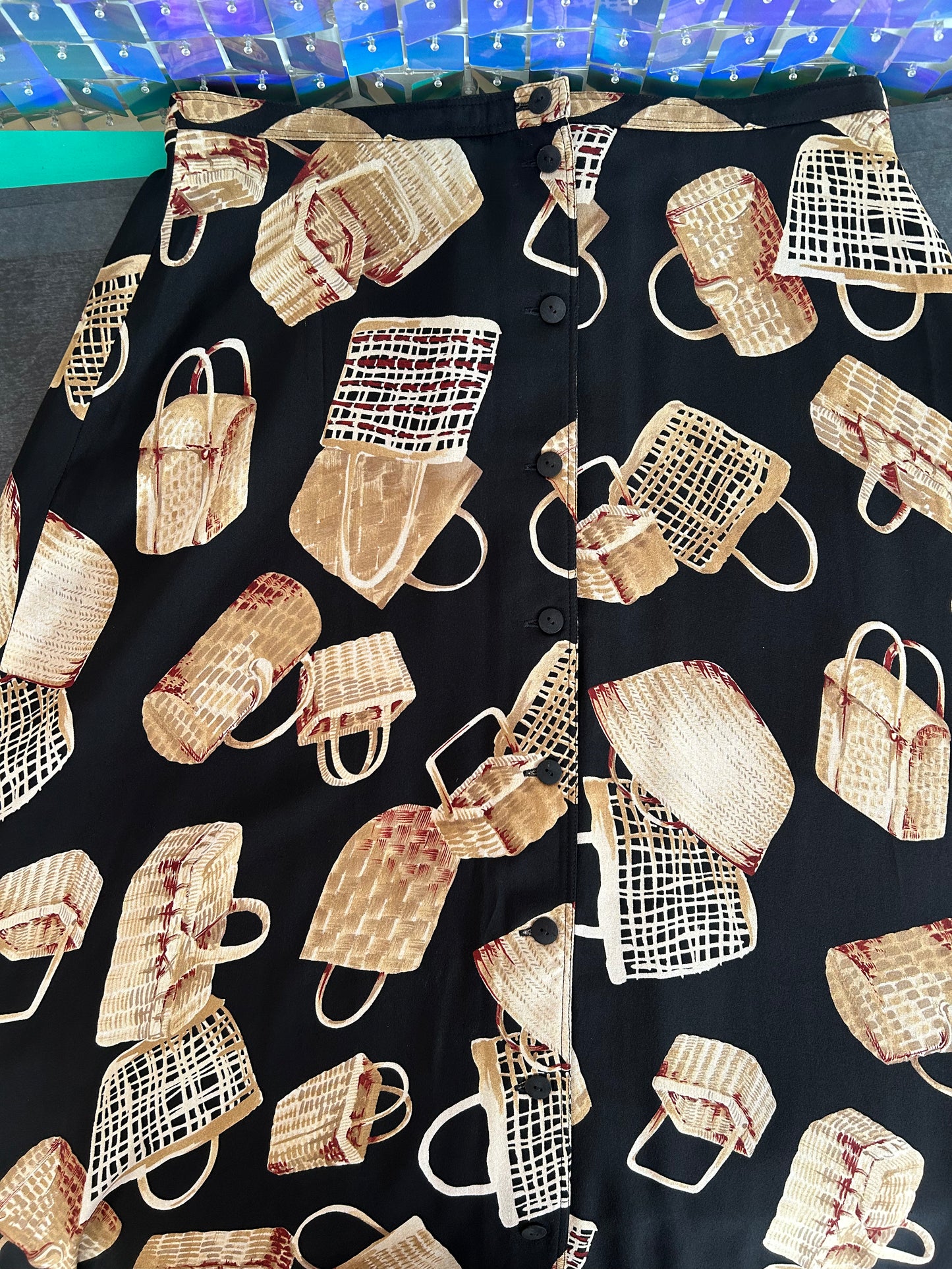 Silk Basket Skirt