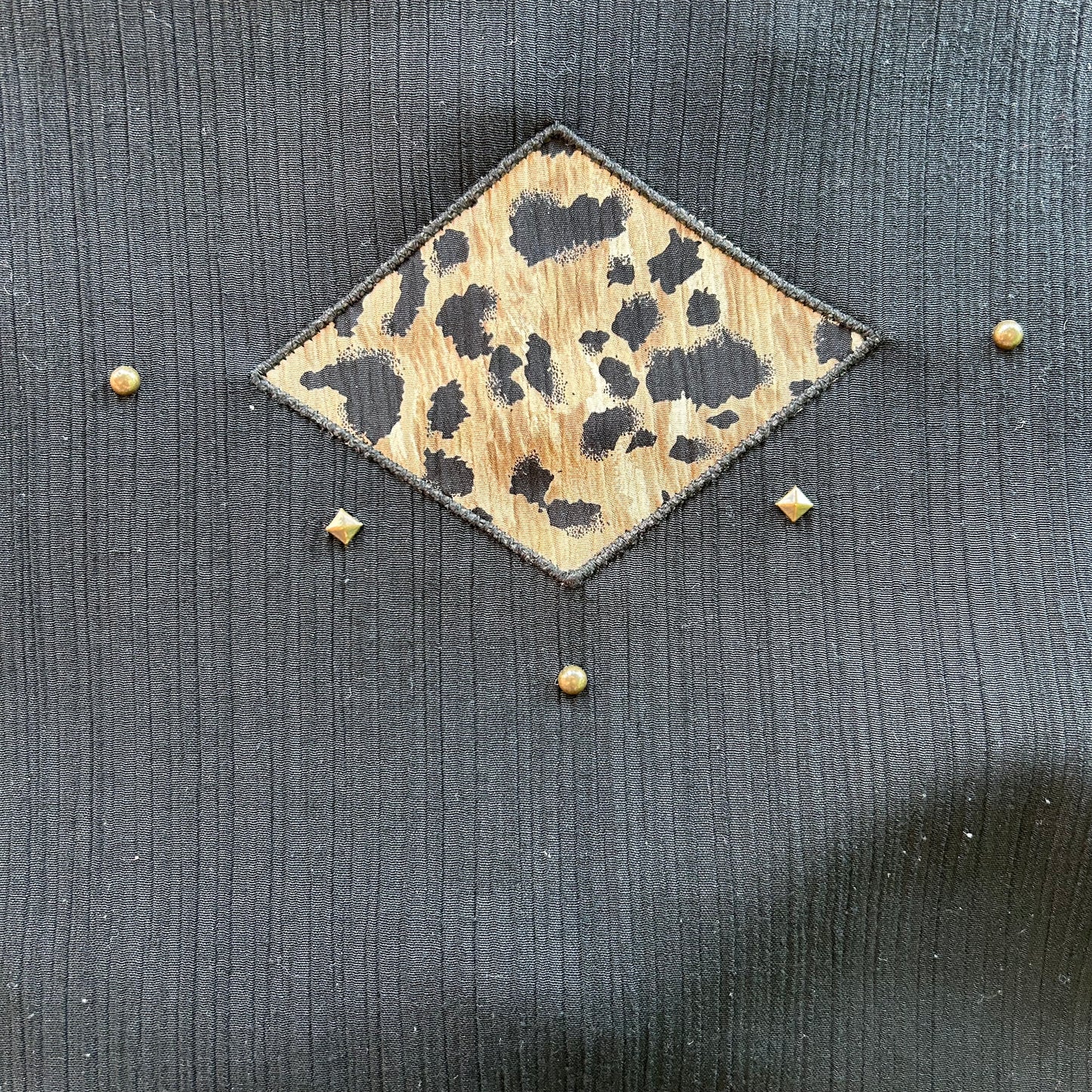 Cheetah Diamond Top