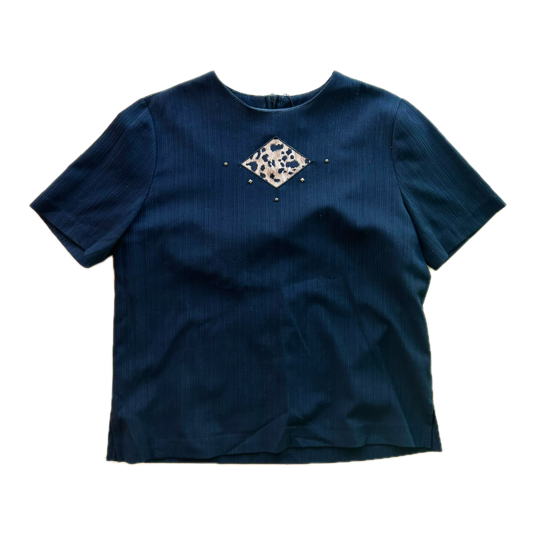Cheetah Diamond Top