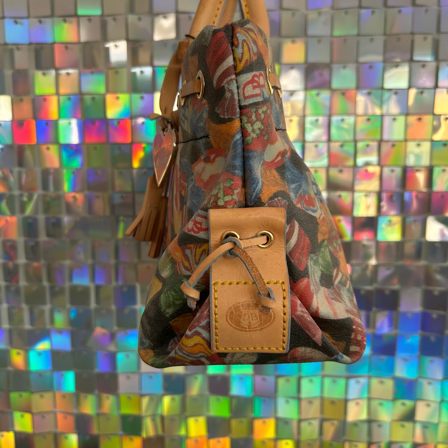Y2K Dooney and Burke Candy Bag w/ Crossbody Strap