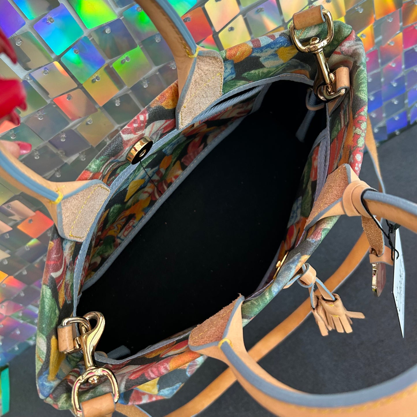 Y2K Dooney and Burke Candy Bag w/ Crossbody Strap
