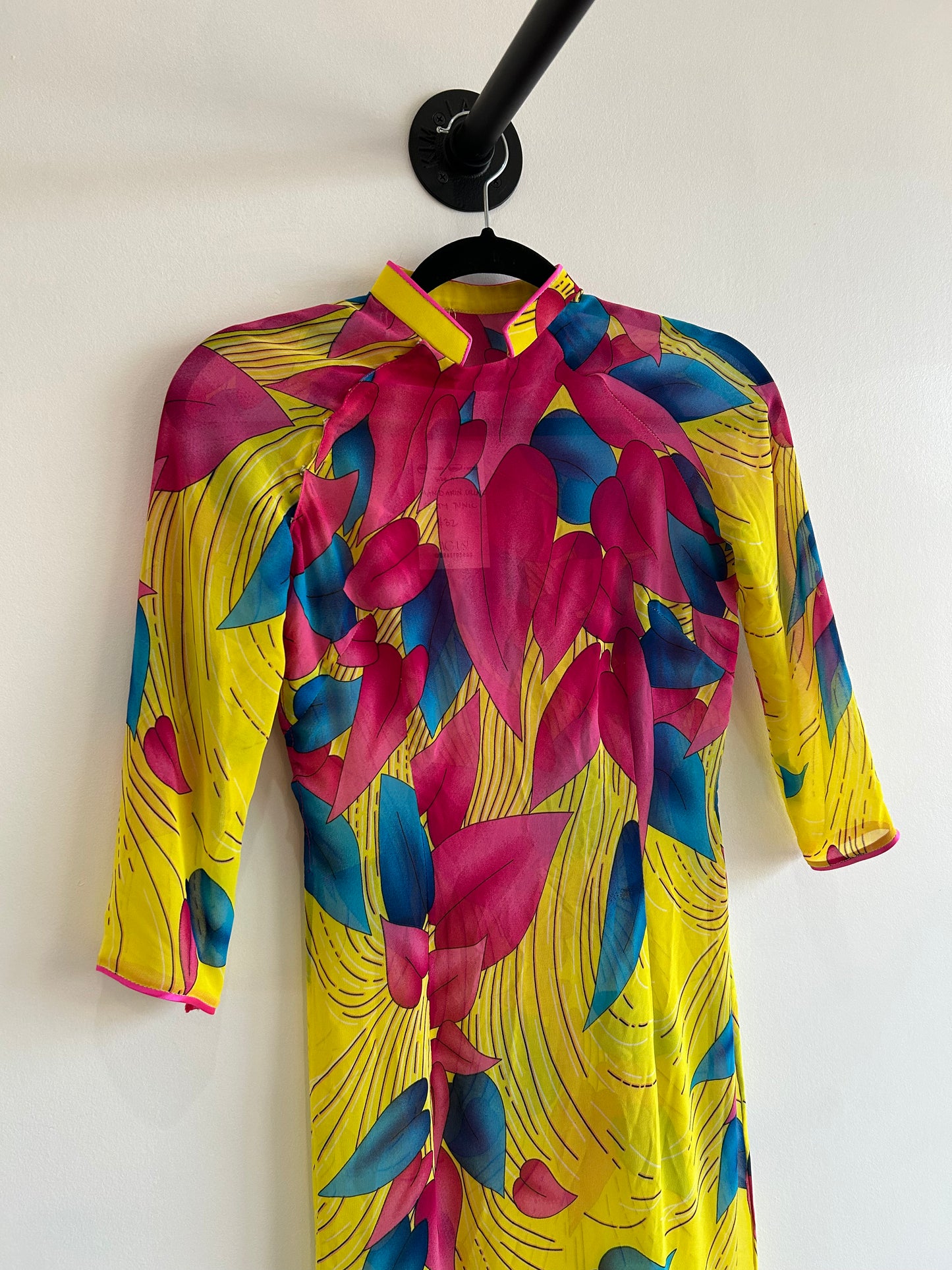 Mandarin Collar Festy Tunic (Yellow)