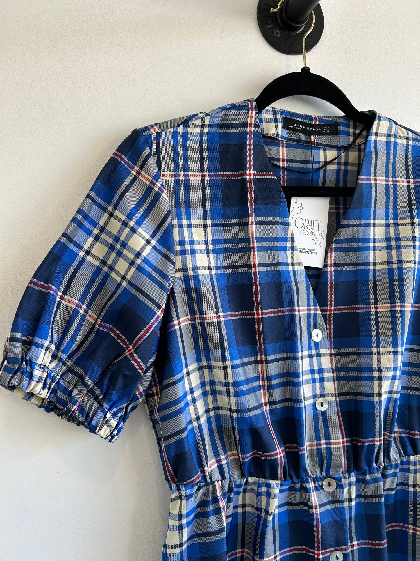 Zara Plaid Dress