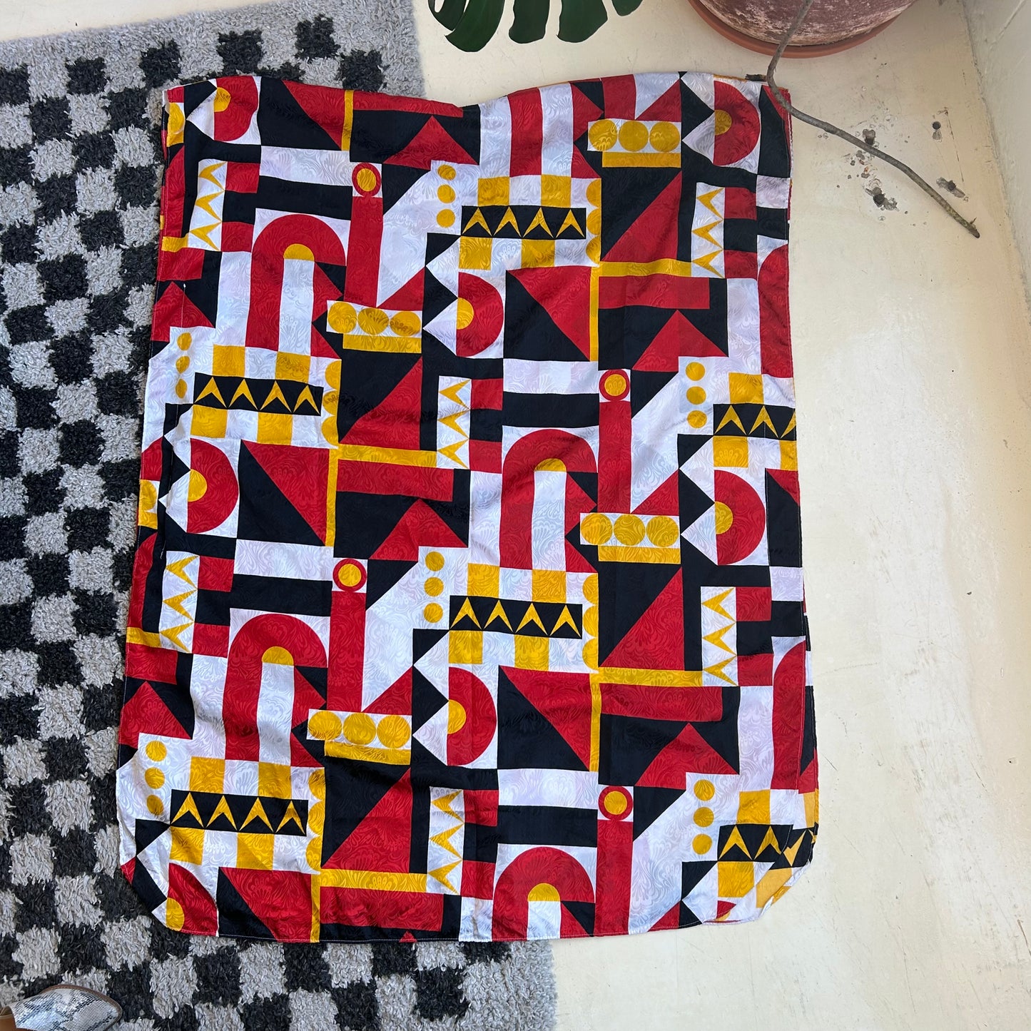 Geometric Stamped Kaftan