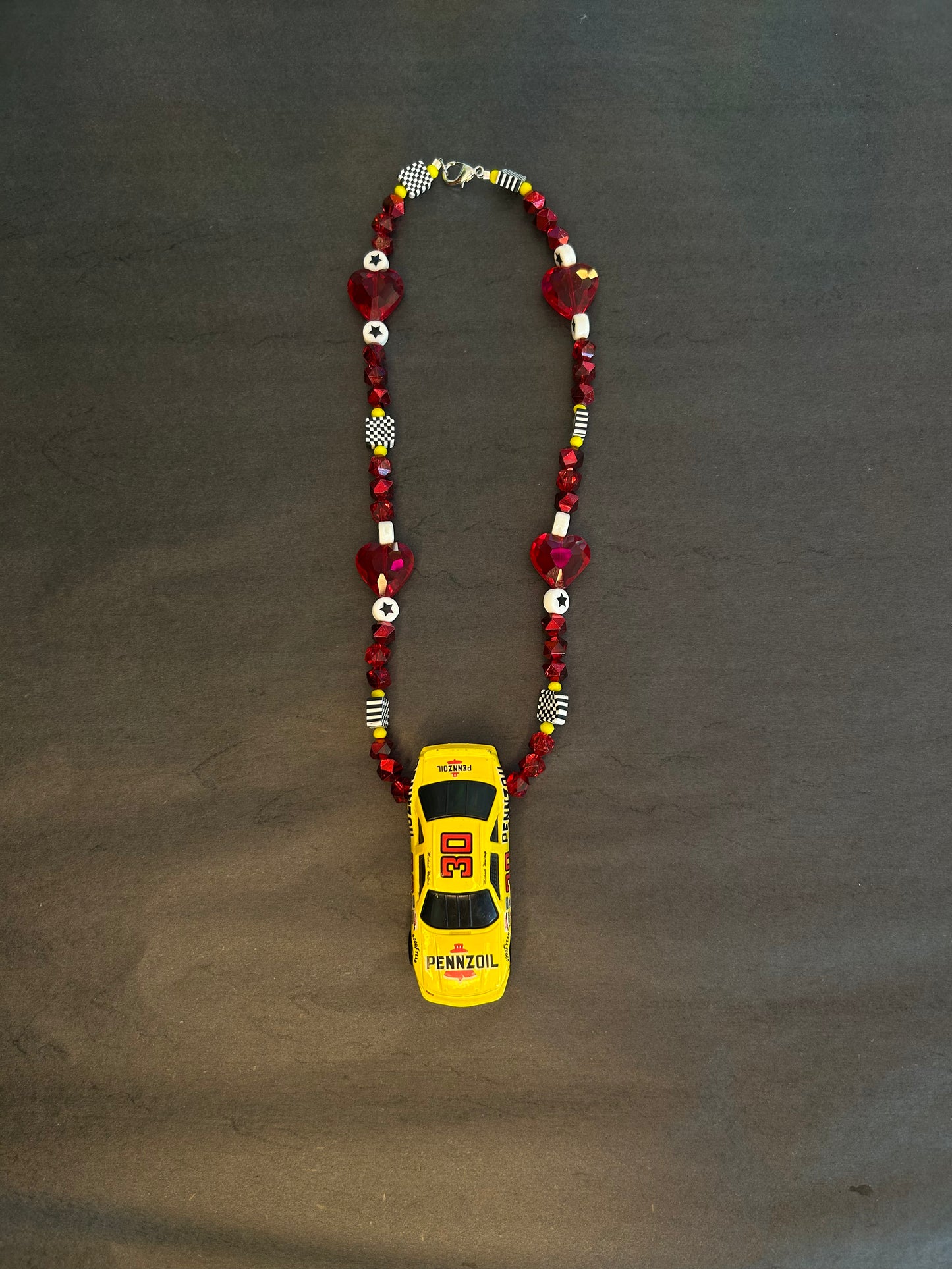 1991 Pennzoil Hot Wheels Necklace