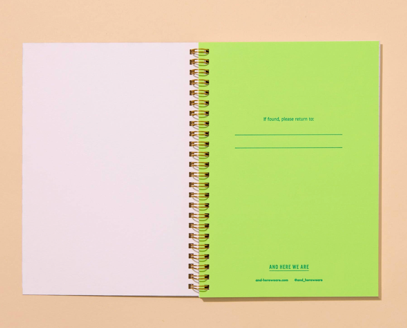 And Here We Are Notebooks