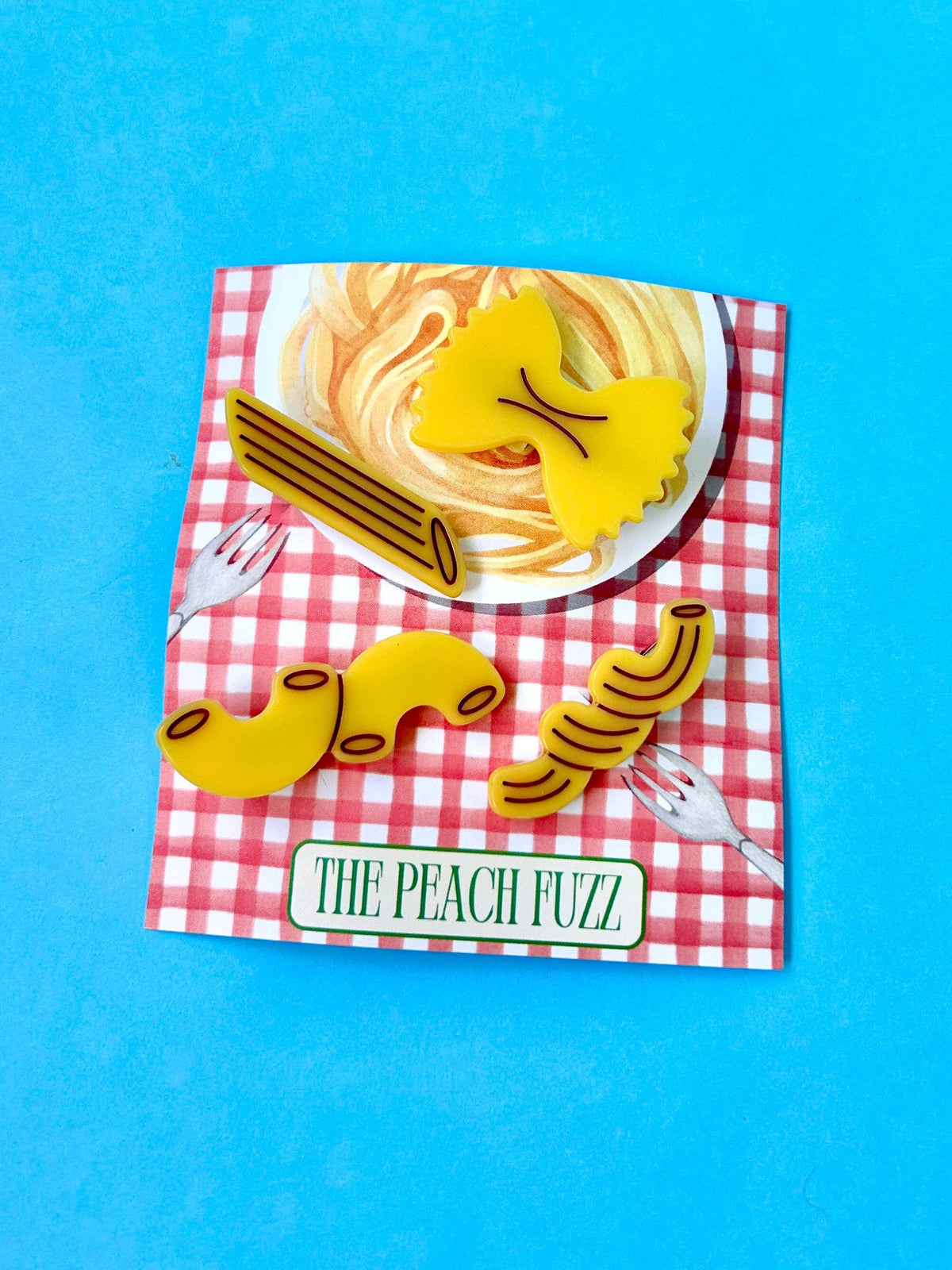 Noodle Hair Clips