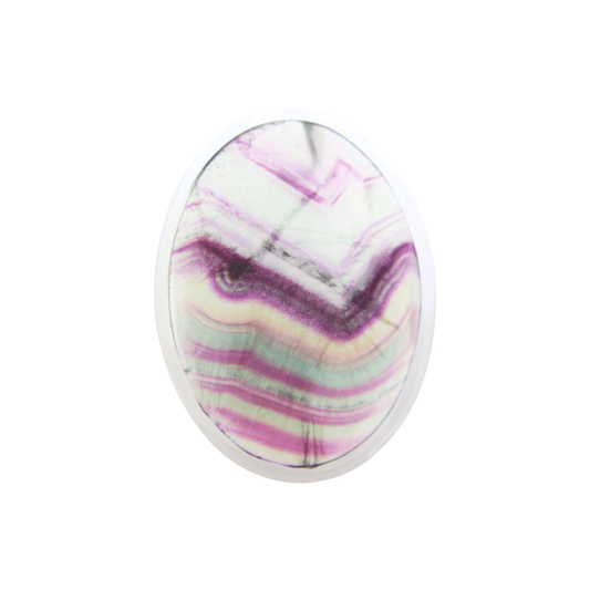 Pop Socket Phone & Kindle Grip | Striped Crystal
