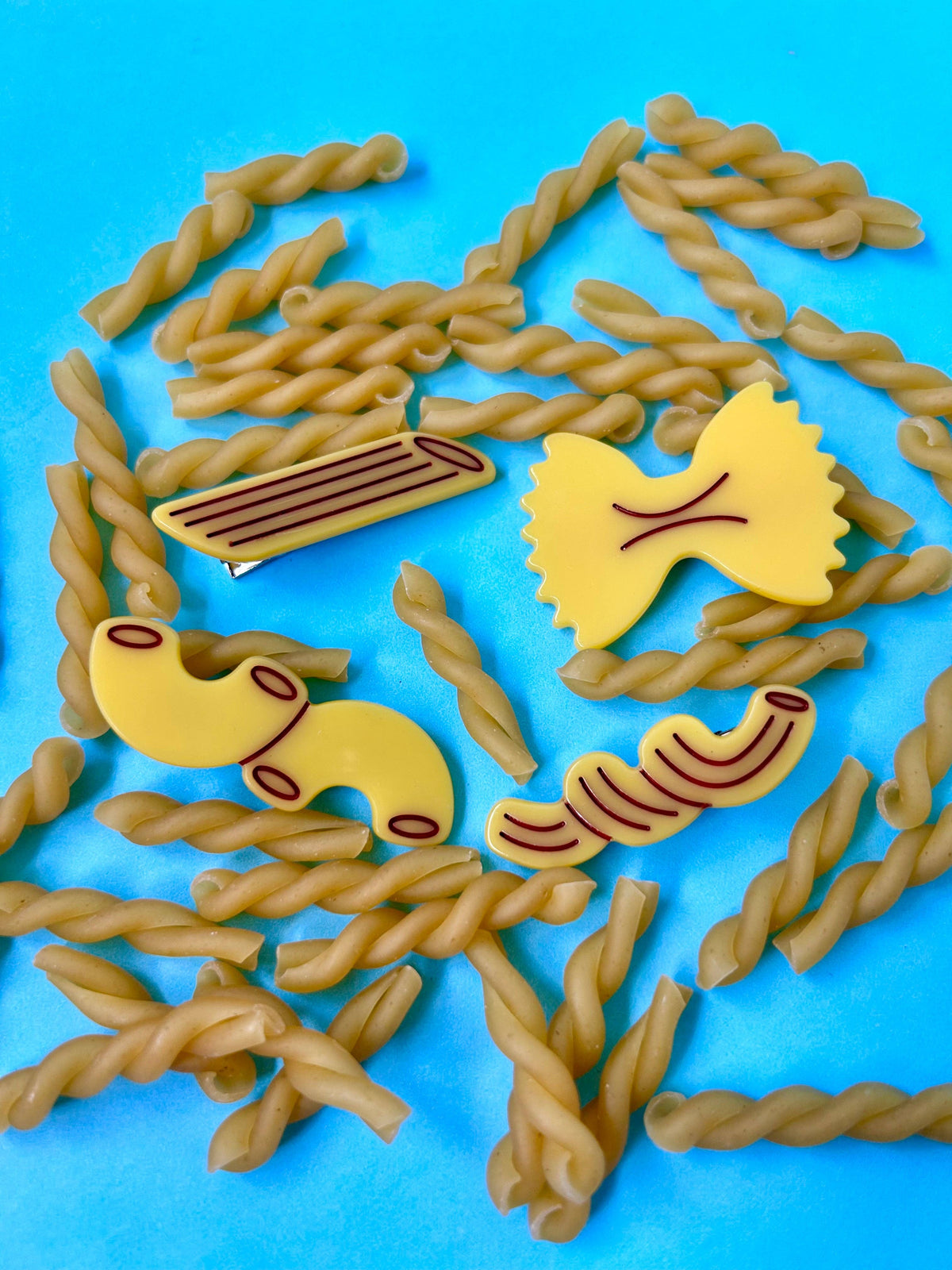 Noodle Hair Clips