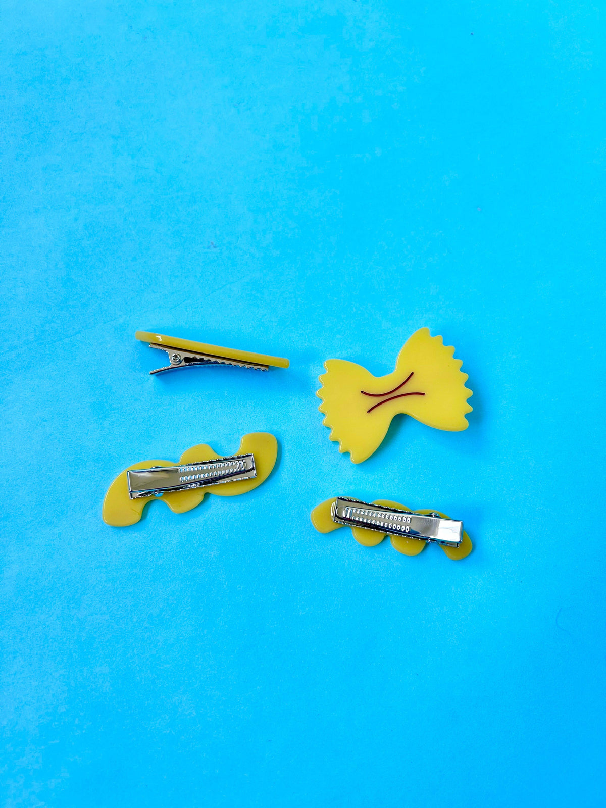 Noodle Hair Clips