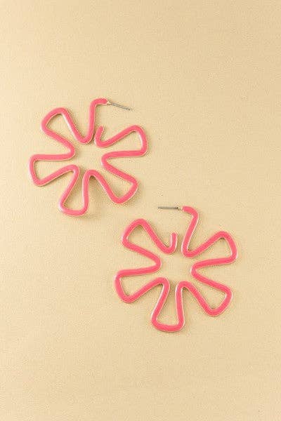 Spongebob Flower Hoops