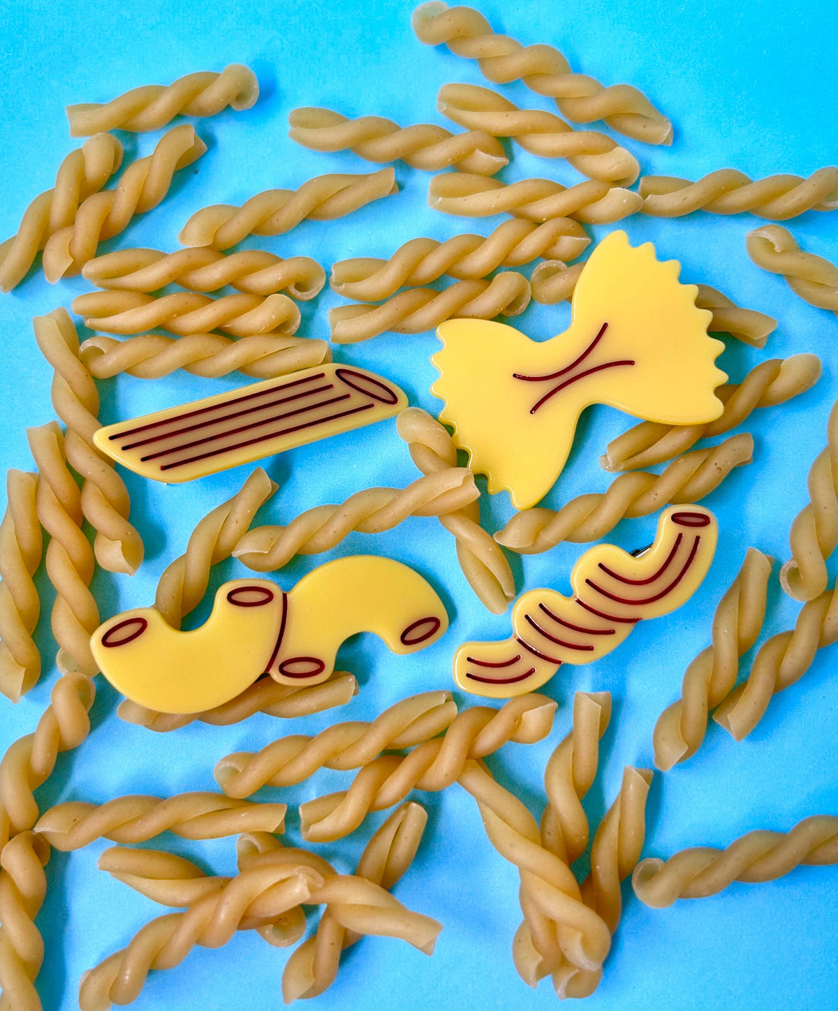 Noodle Hair Clips