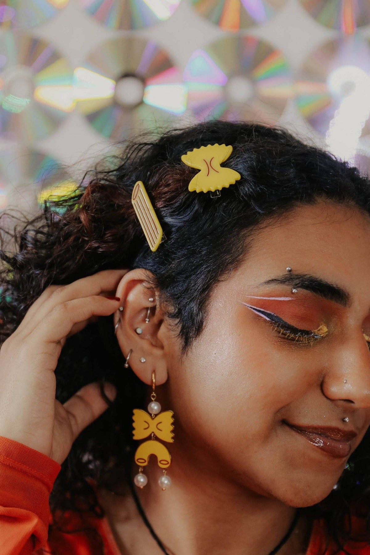 Noodle Hair Clips