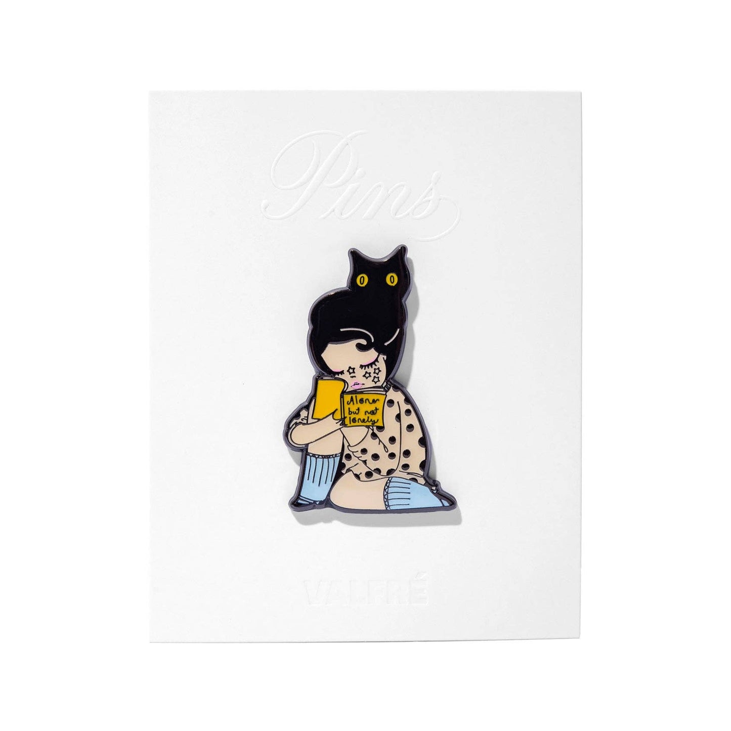 Alone But Not Lonely Pin
