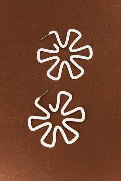 Spongebob Flower Hoops