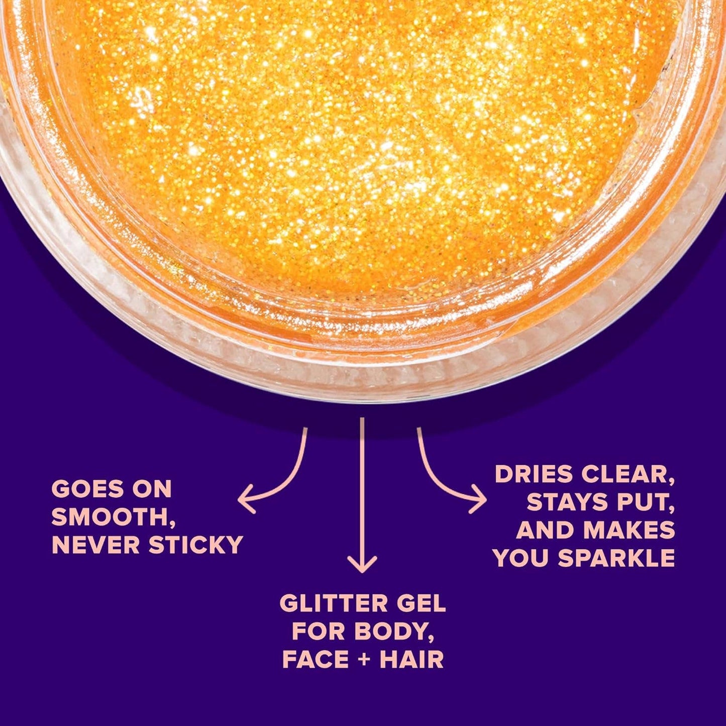 Original Glitter Gel - Fire (Orange)