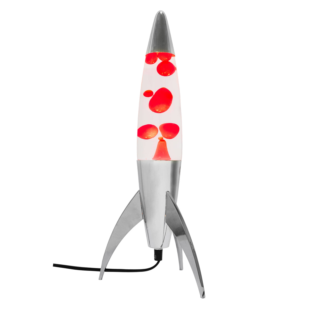Red Rocket Lava Lamp