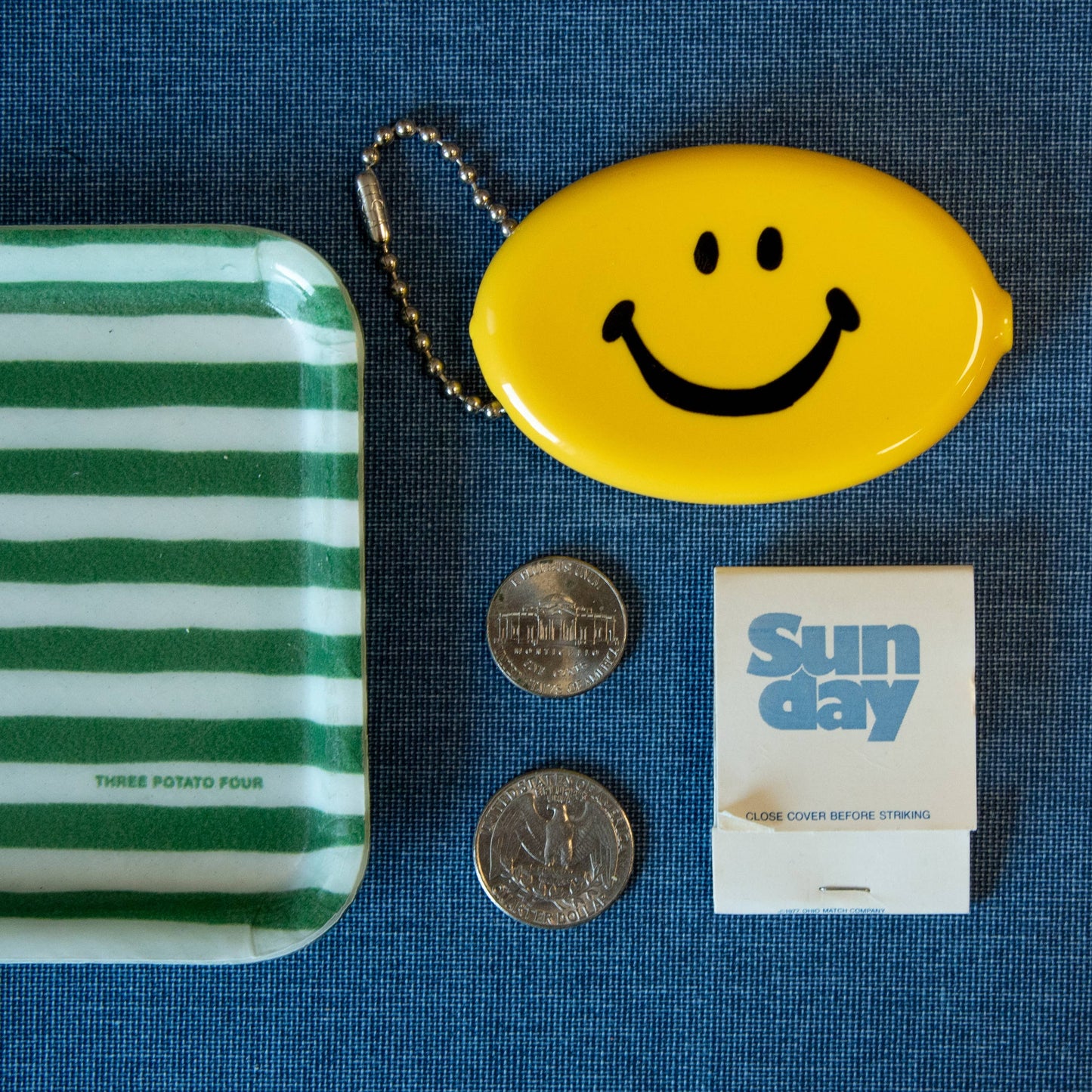 Coin Pouch - Smiley Face