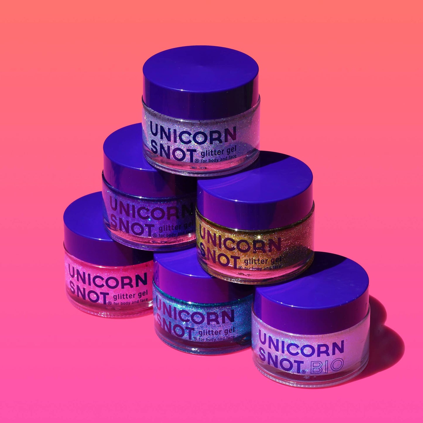 Original Glitter Gel -  Flamingo (Pink)