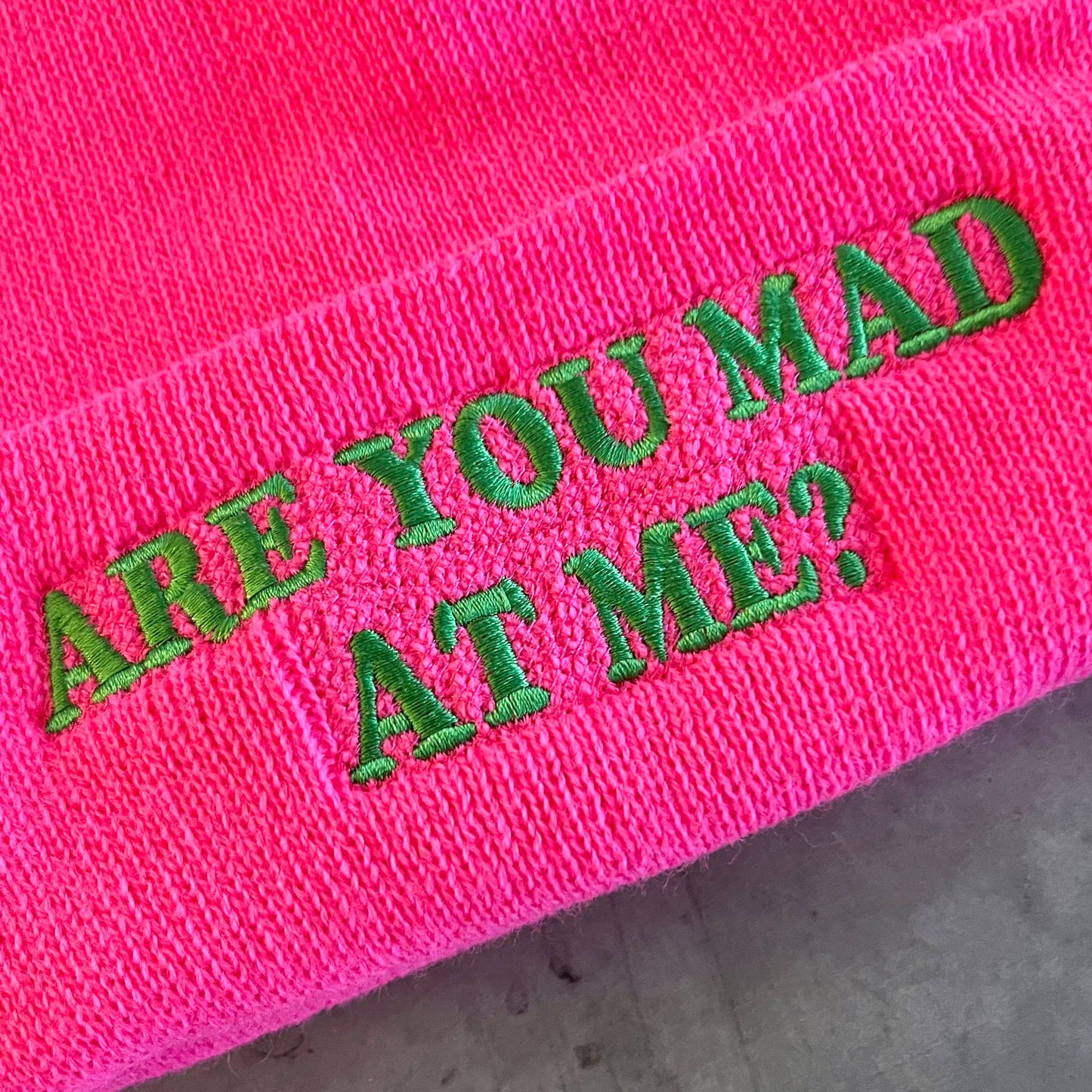 Are You Mad At Me? Beanie