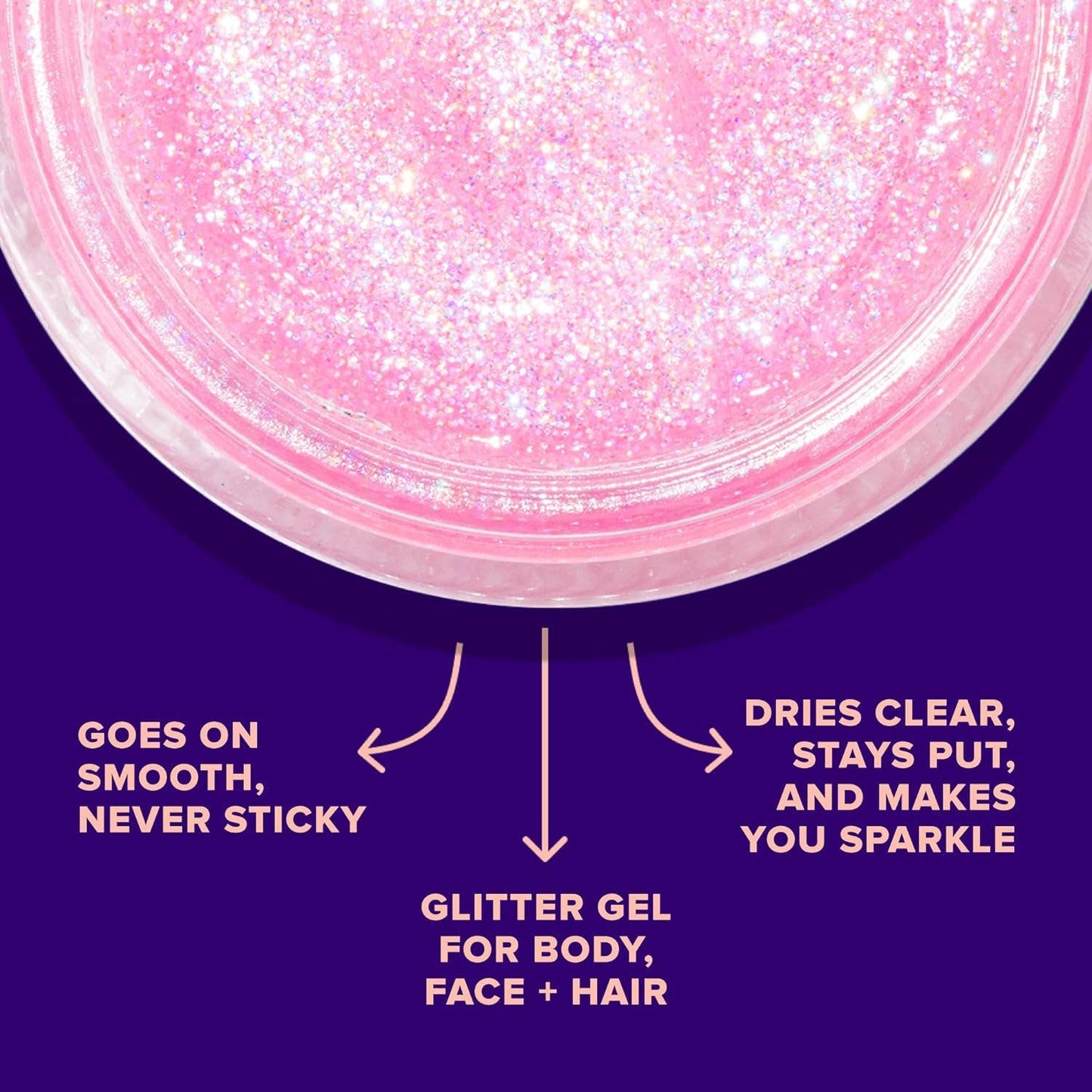 Original Glitter Gel -  Flamingo (Pink)