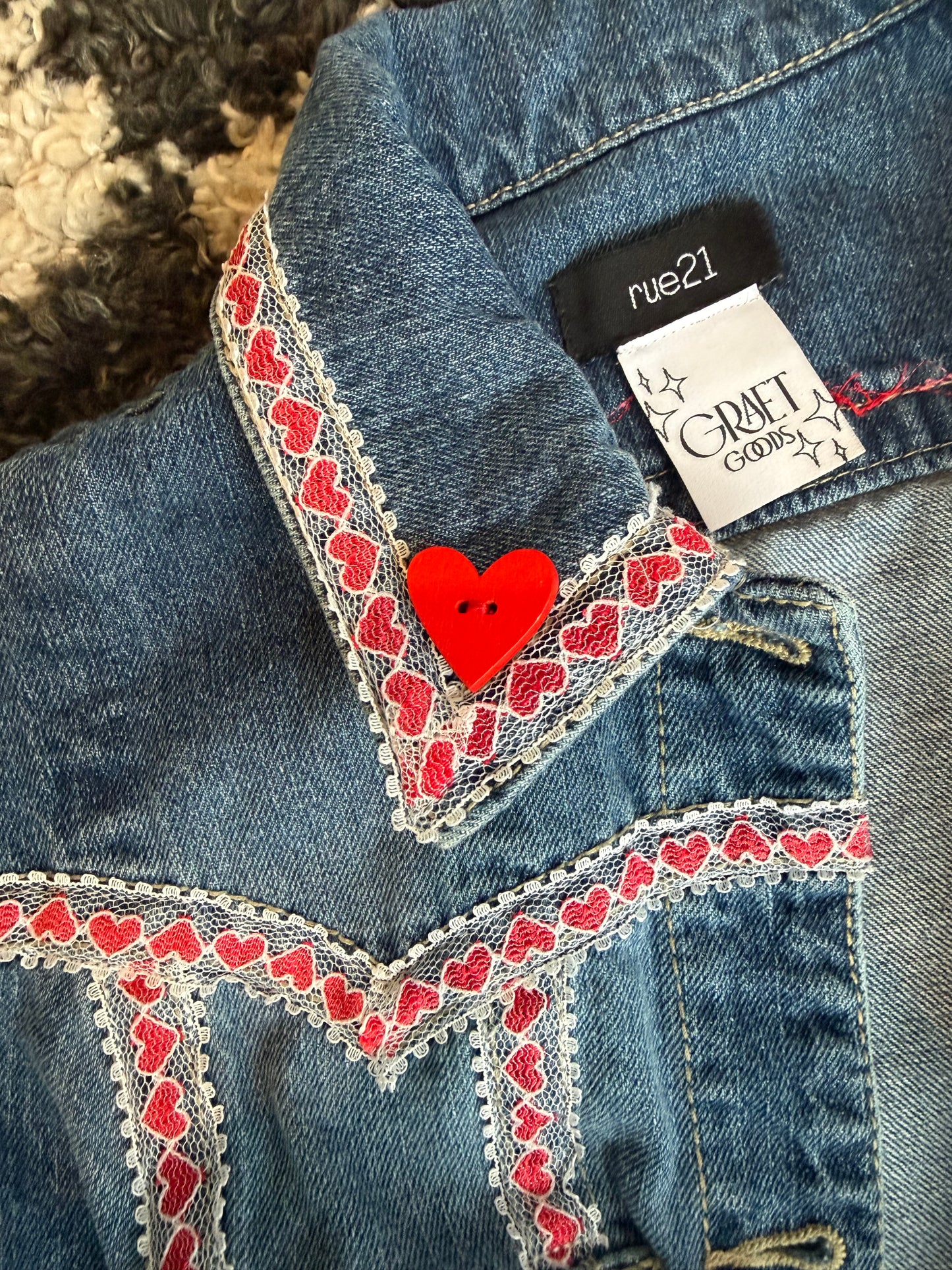 Madonna Inn Denim Duster Jacket