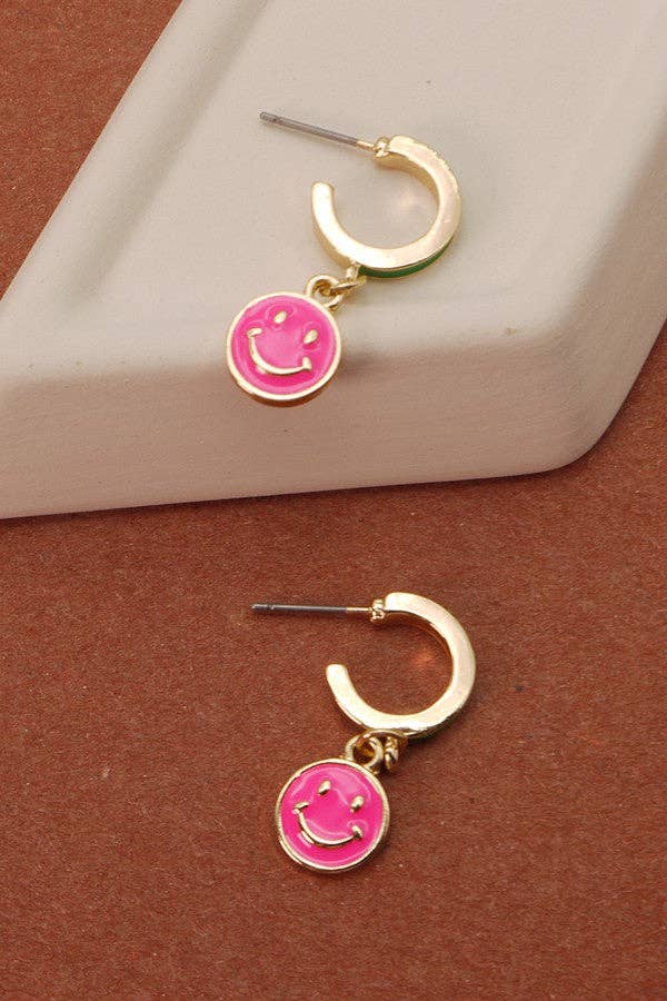 Charm Mini Hoop Earring