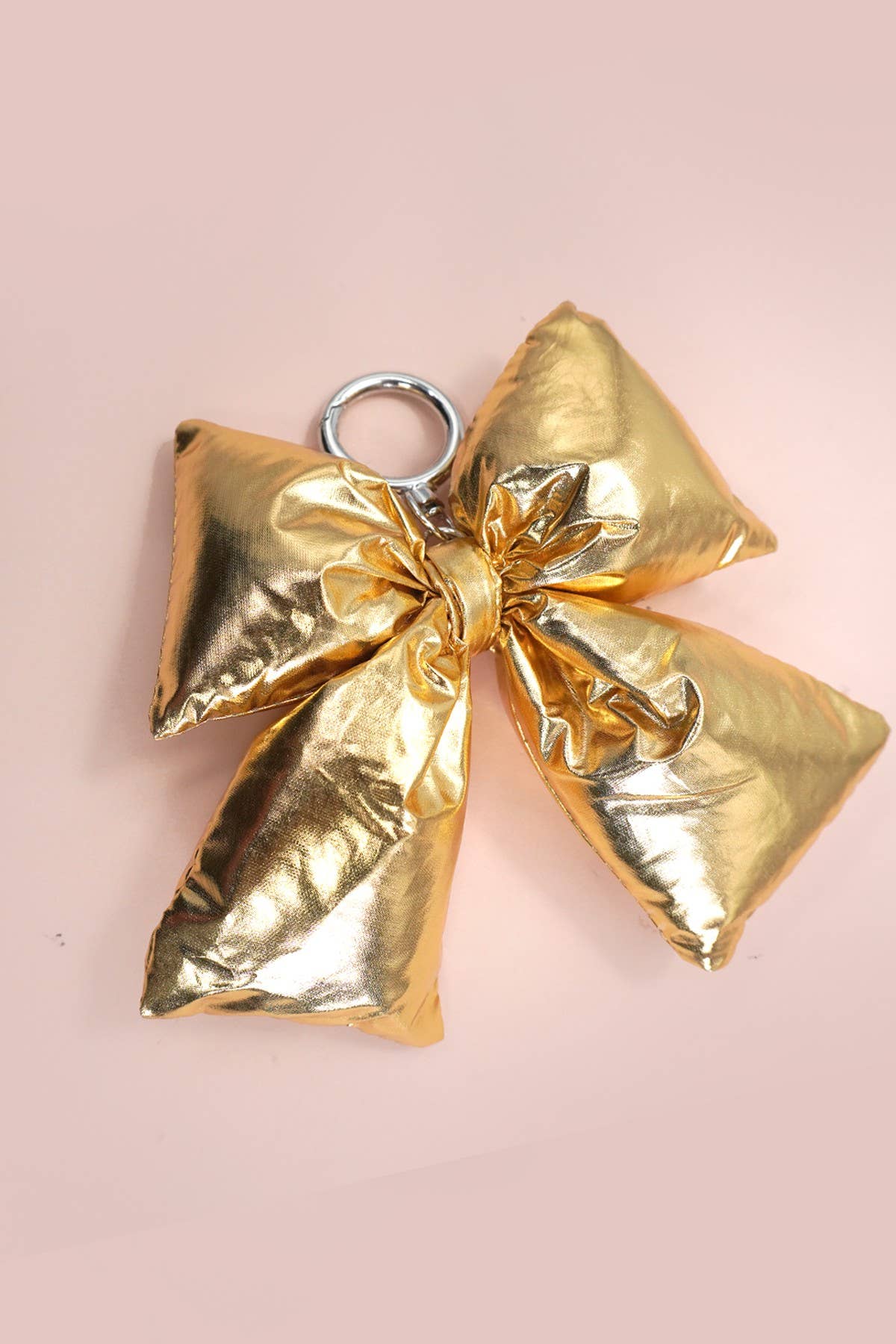 Puffy Bow Keychain