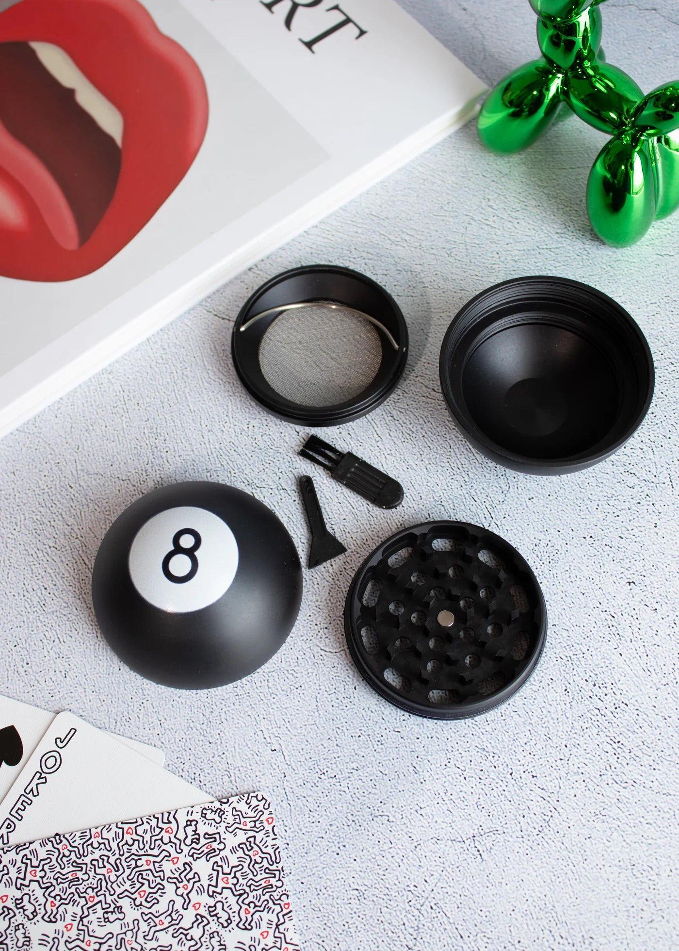 Magic 8-Ball Grinder