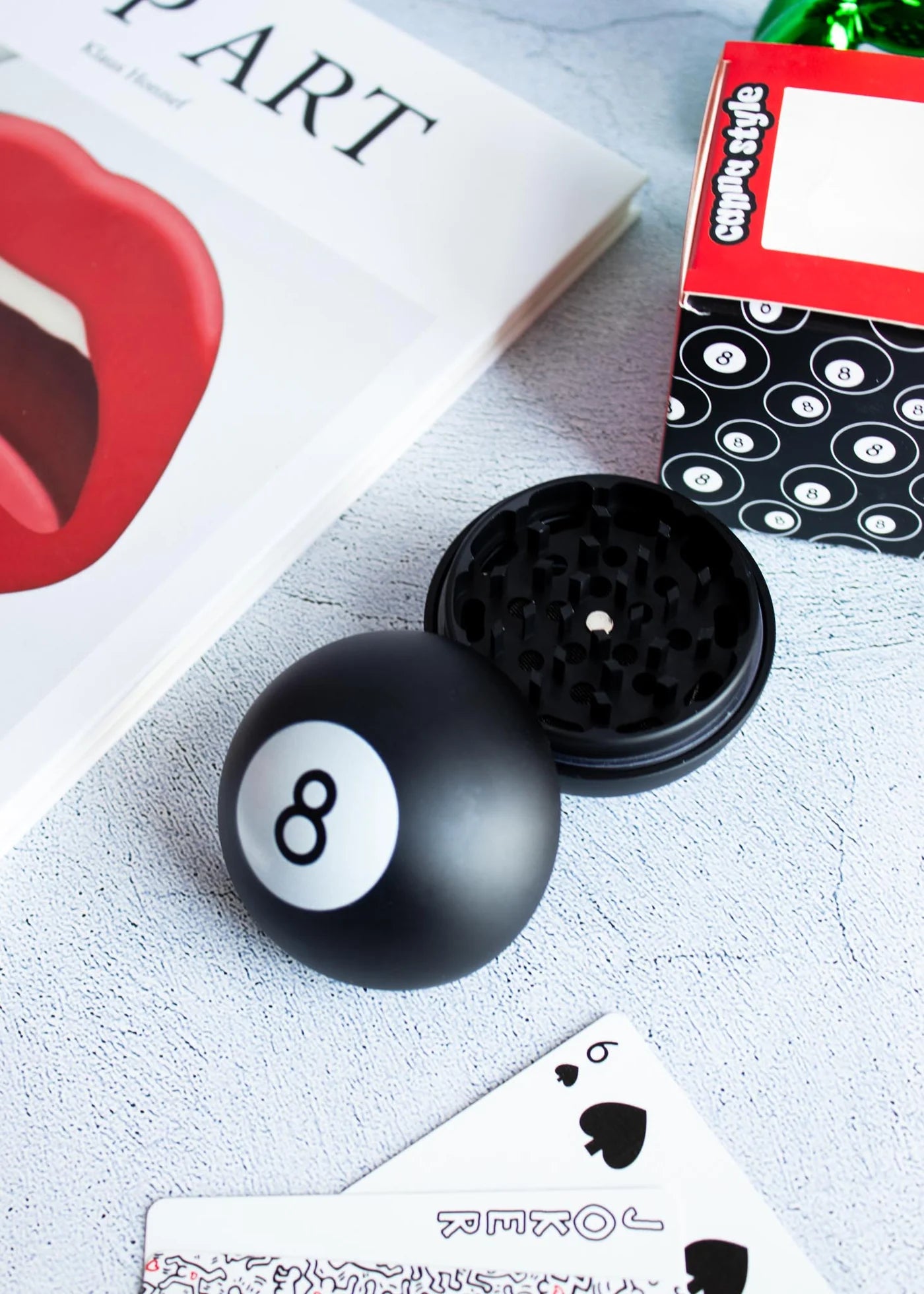 Magic 8-Ball Grinder