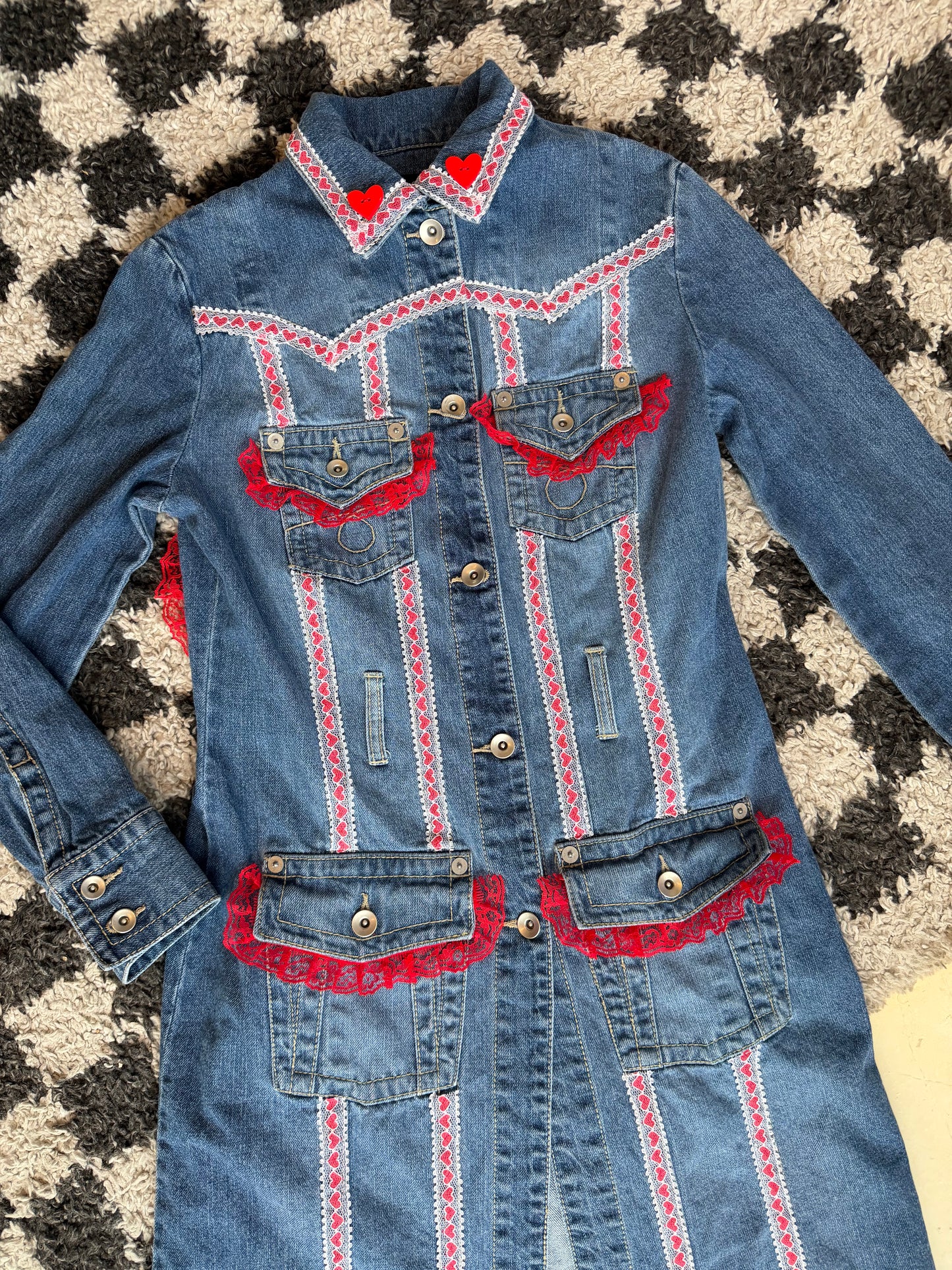 Madonna Inn Denim Duster Jacket