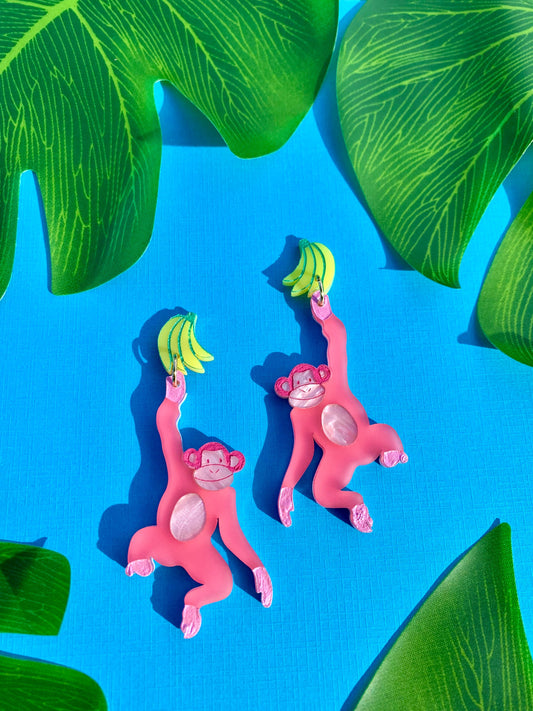 Monkey Business Earrings