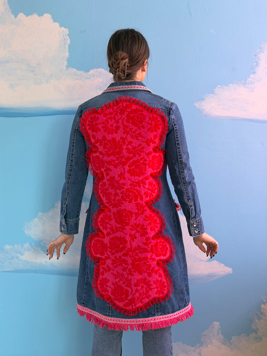 Madonna Inn Denim Duster Jacket