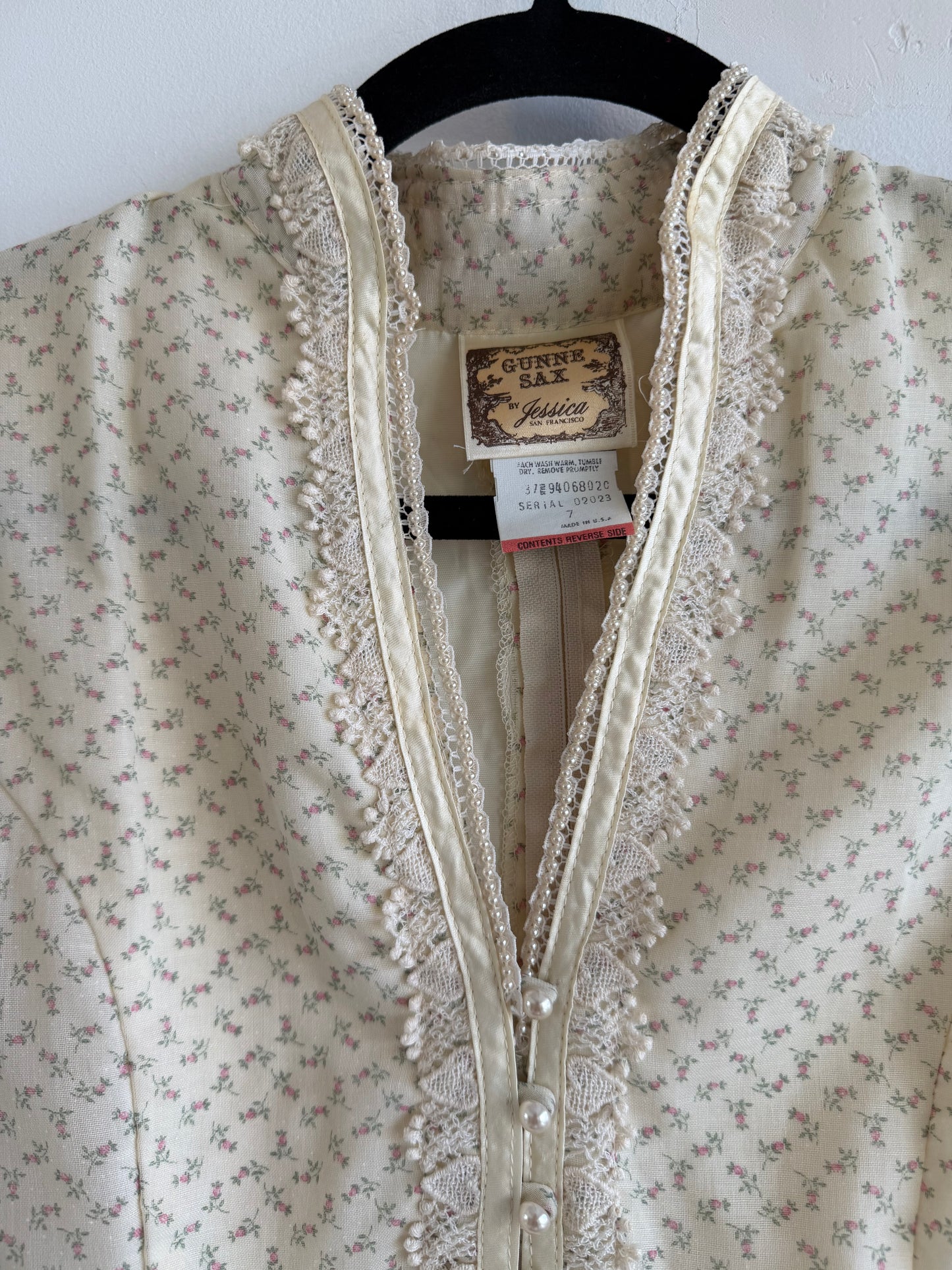 70s Gunne Sax Prairie Dress