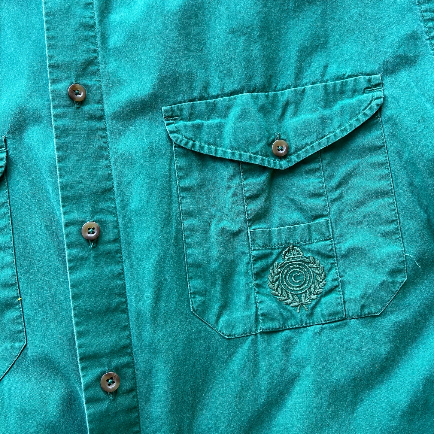 Emerald Liz Claiborne Button Down