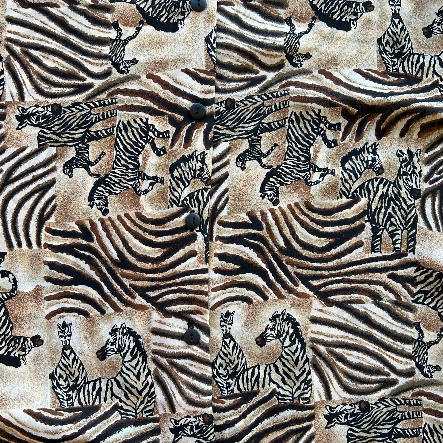 Neutral Zebra Shirt