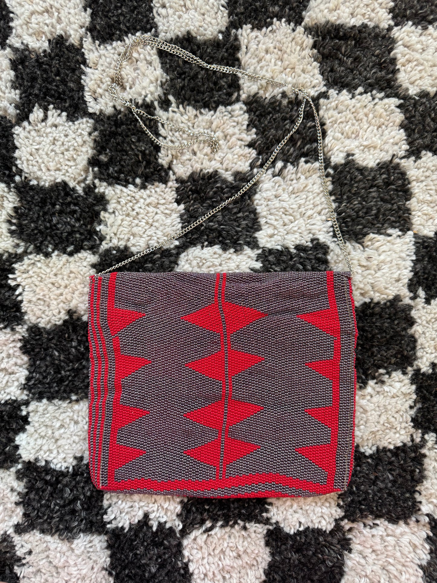 Maasai African Tribal Beadwork Purse