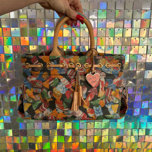 Y2K Dooney and Burke Candy Bag w/ Crossbody Strap