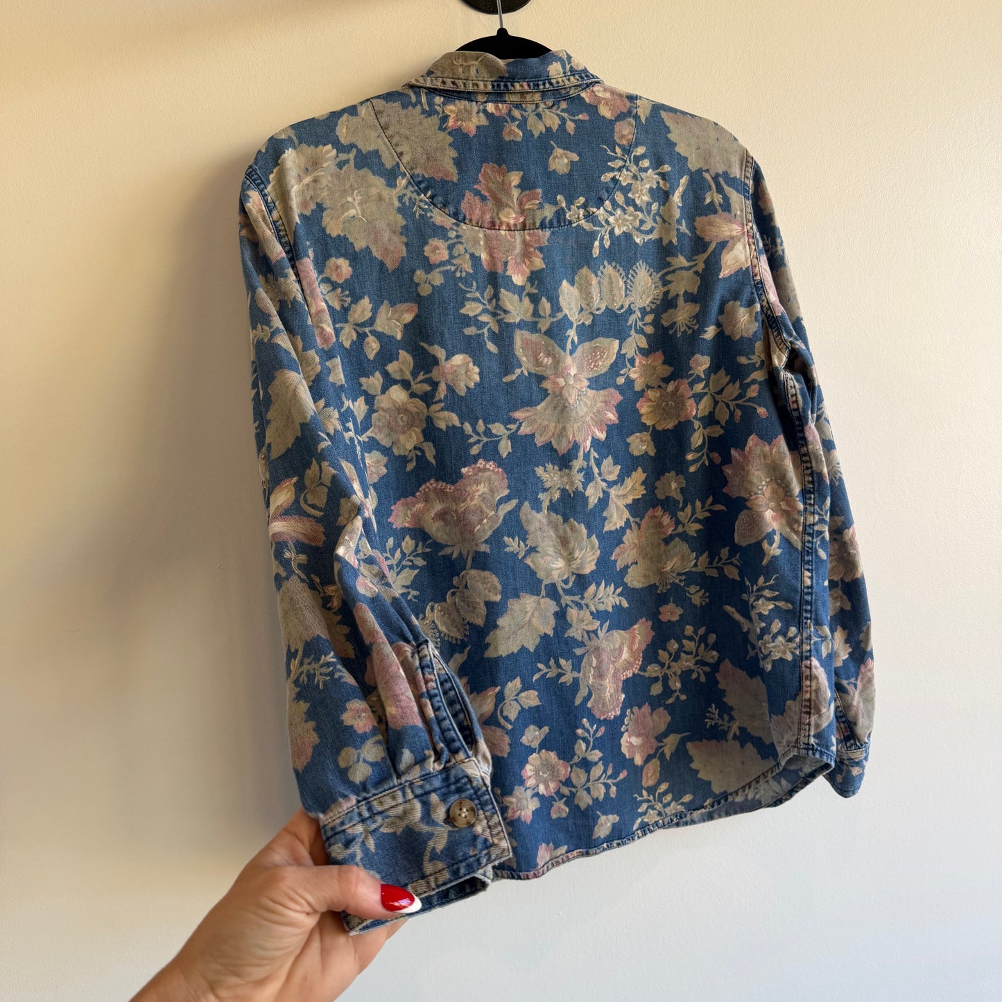LC Chambray Floral Shirt