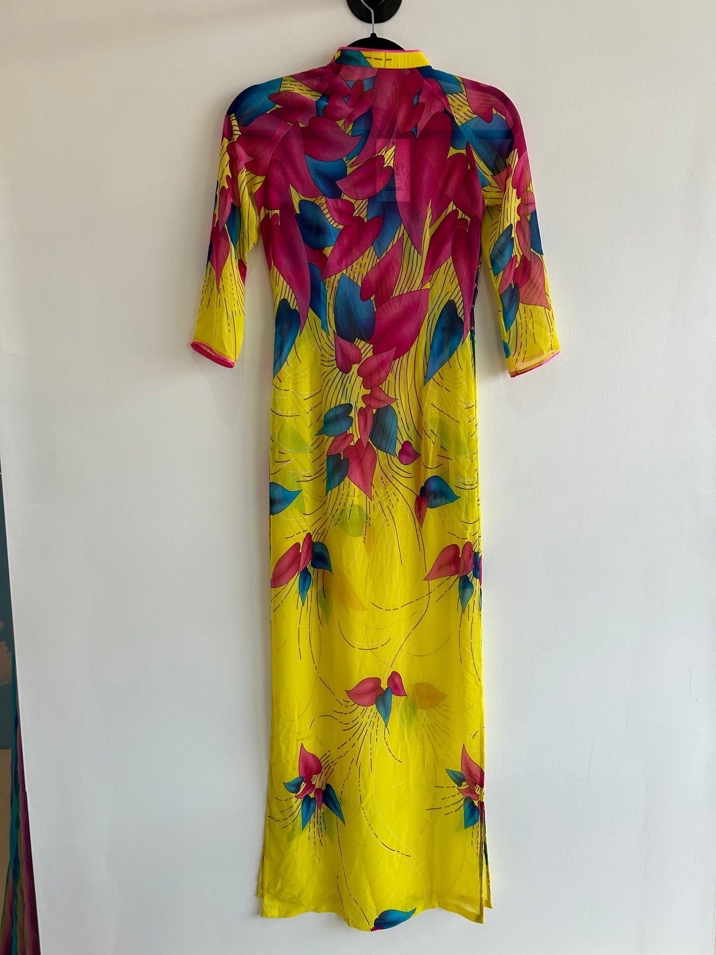 Mandarin Collar Festy Tunic (Yellow)