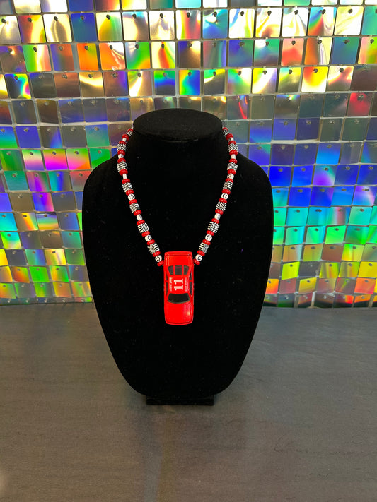 1991 Geoff Bodine 11 Hotwheels Necklace