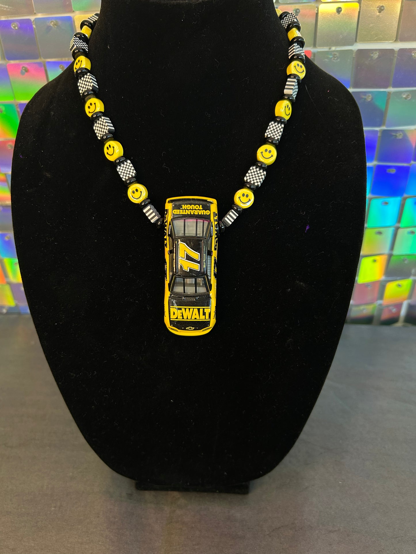 DeWalt 17 Smiley Face Necklace