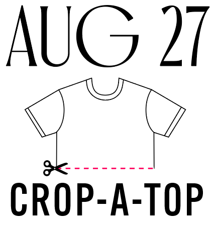 Summer Sewing Series Pt. 2: Crop-a-Top  8/27