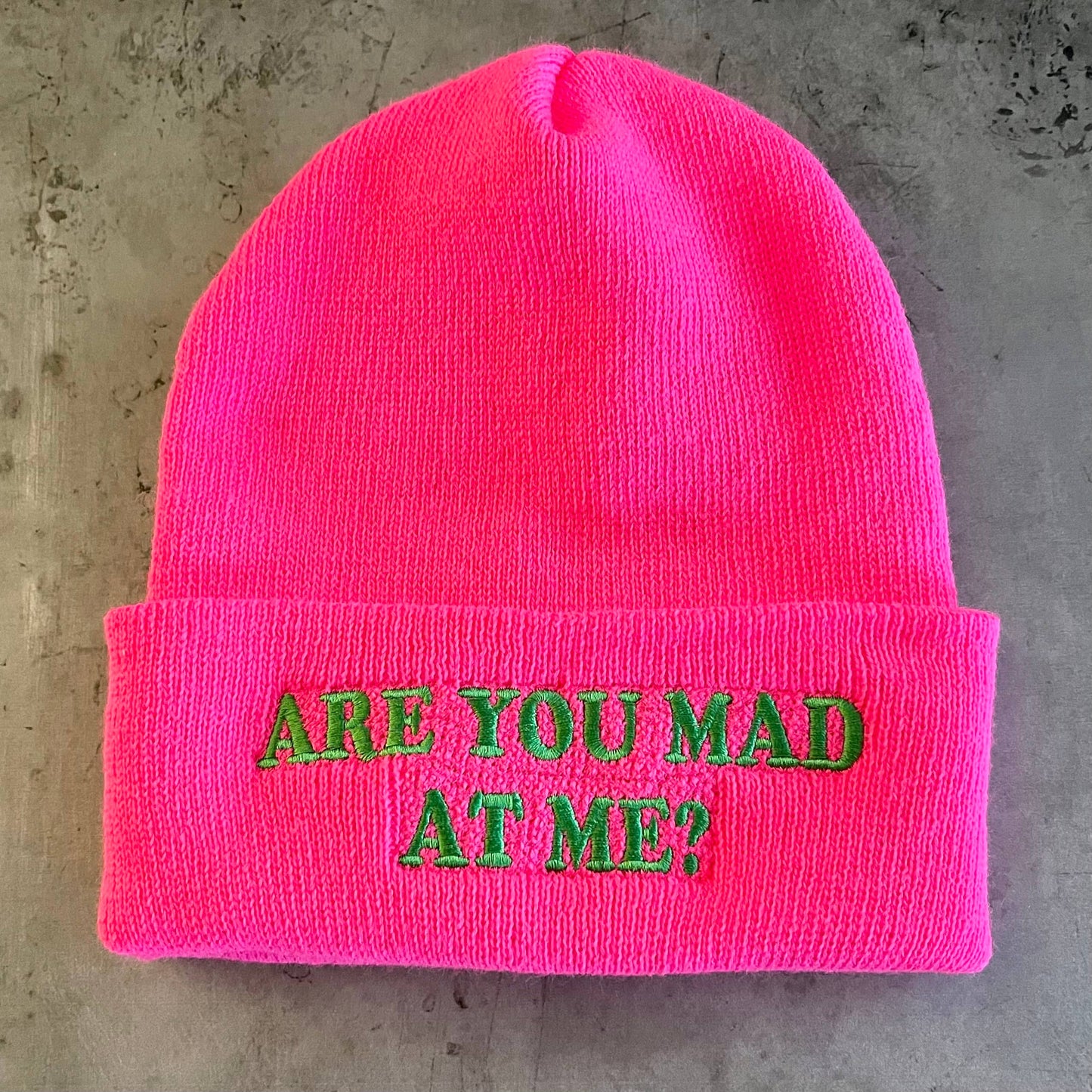 Are You Mad At Me? Beanie