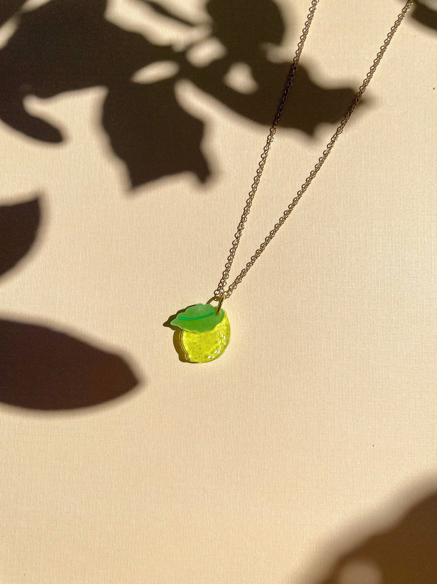 Mini Lemon Necklace