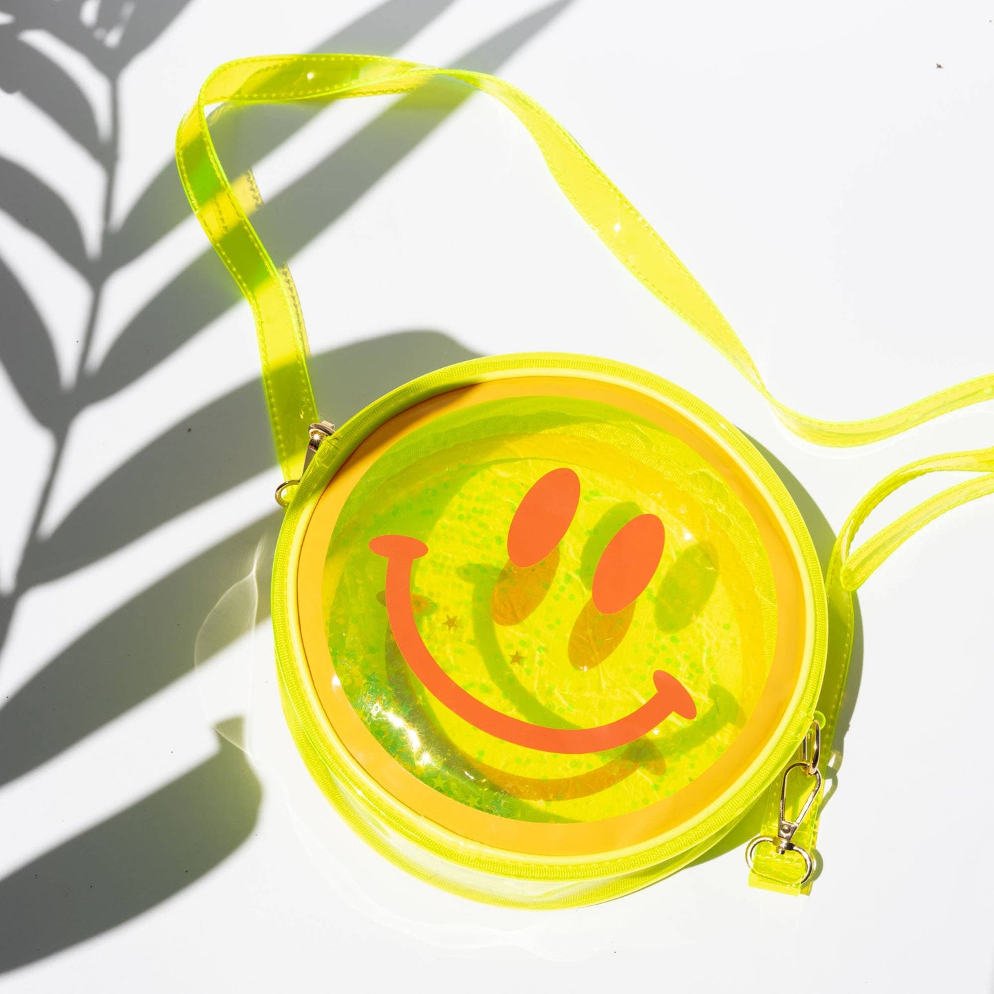 Yellow Smiley Jelly Bag