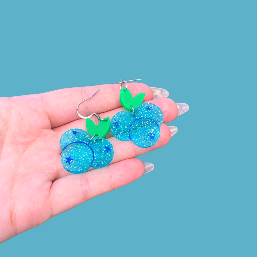 Blueberries Earrings