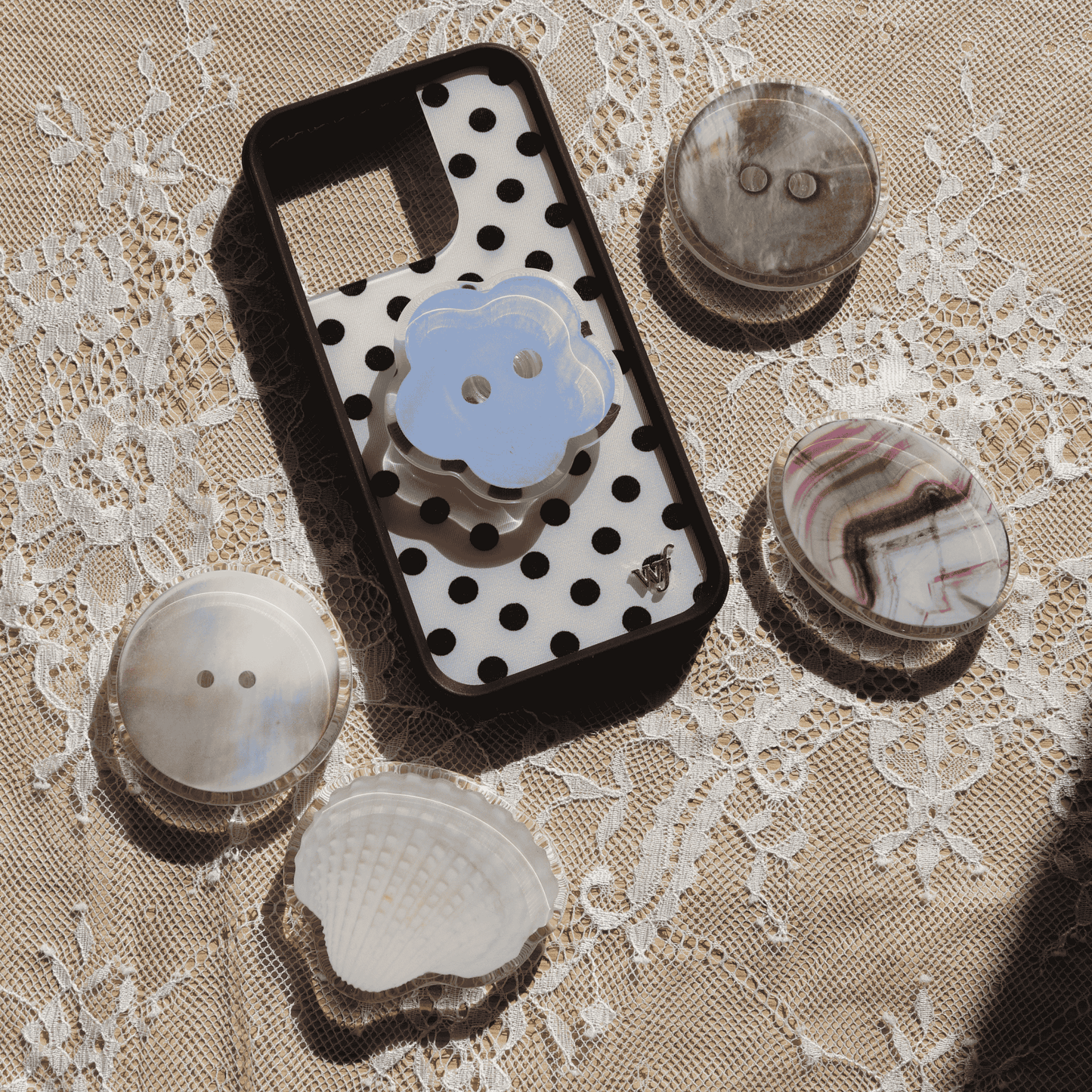 Shell Pop Socket